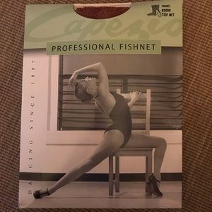 Capezio professional seamless fishnet tights #3000